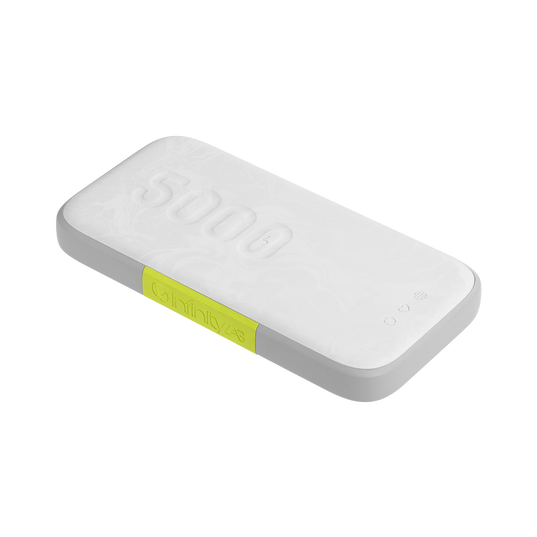 InstantGo 5000 Wireless - White - 18W PD fast charging power bank with wireless charging - Detailshot 2
