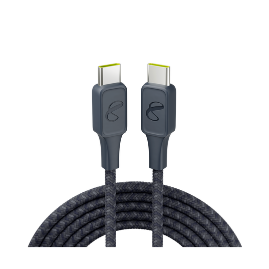 InstantConnect USB-C to USB-C - Blue - 100W PD ultra-fast charging cable for USB-C device - Hero