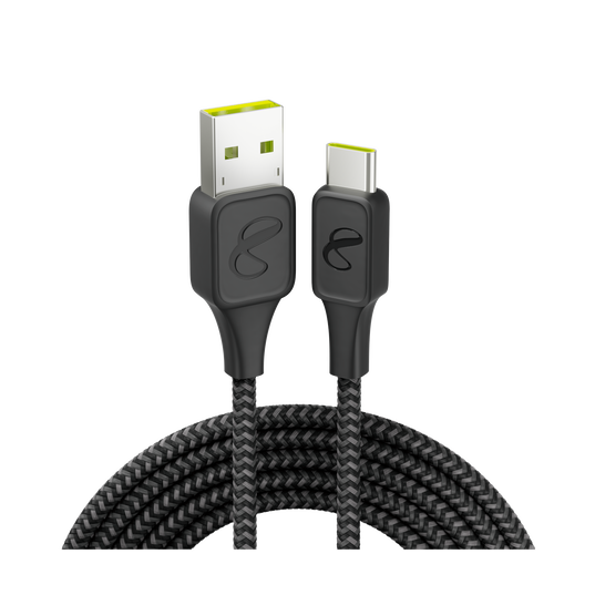 InstantConnect USB-A to USB-C - Black - Charging cable for USB-C device - Hero
